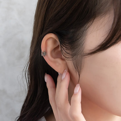 ボディピアス 蠍 サソリ スコーピオン ストレートバーベル ネジ式 サージカルステンレス 16G 【1個販売】