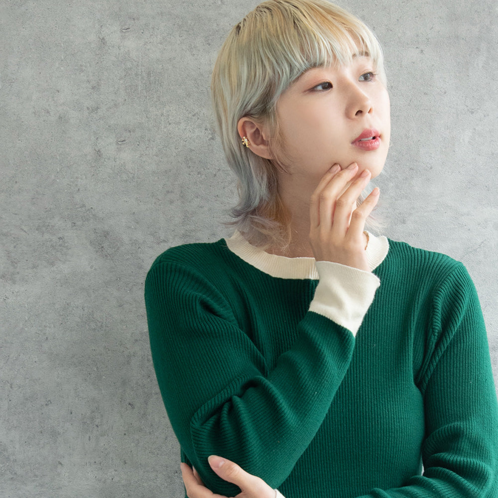 ボディピアス トカゲ リザード キュービックジルコニア ストレートバーベル ネジ式 サージカルステンレス 16G 【1個販売】