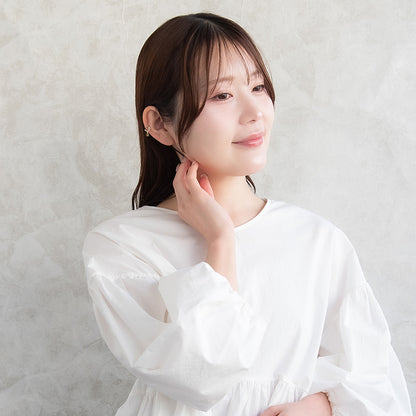 ボディピアス ムーン スター キュービックジルコニア ストレートバーベル ネジ式 サージカルステンレス 18G 【1個販売】