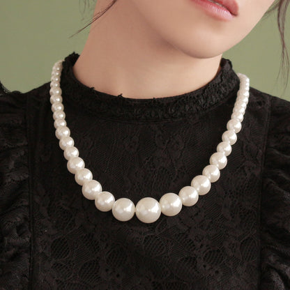 ネックレス パール 19mm玉 ロングネックレス
