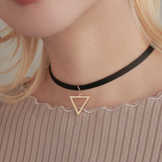 ネックレス トライアングル チョーカー 日本製