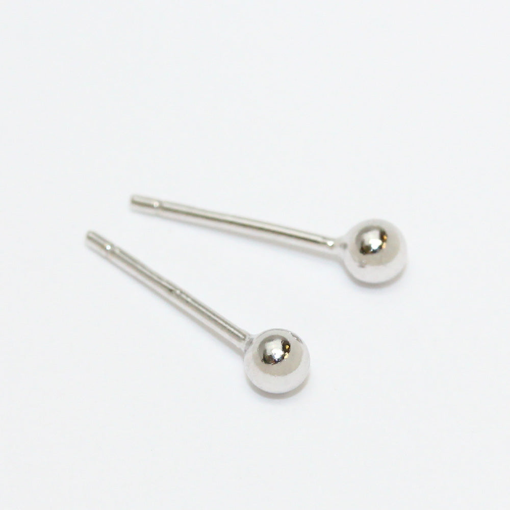 ピアス シルバー925 釈迦玉 ボール 3mm スタッドピアス