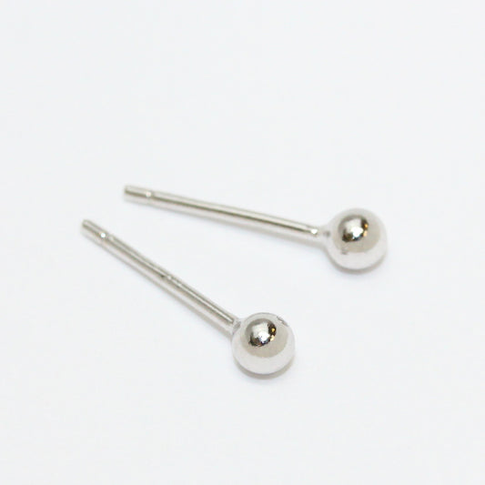 ピアス シルバー925 釈迦玉 ボール 3mm スタッドピアス