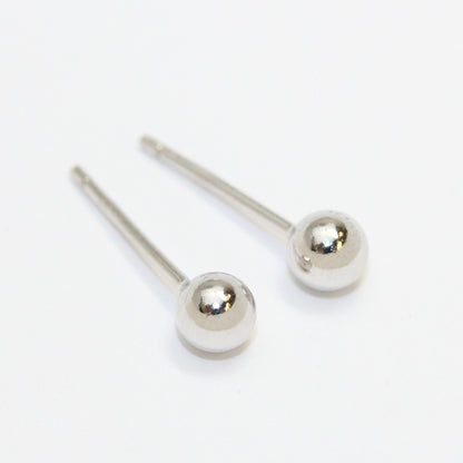 ピアス シルバー925 釈迦玉 ボール 4mm スタッドピアス