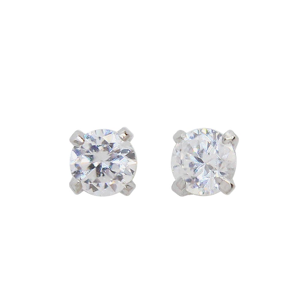 ピアス シルバー925 キュービックジルコニア 2mm スタッドピアス ピアス シルバー925 キュービックジルコニア 2mm スタッドピアス