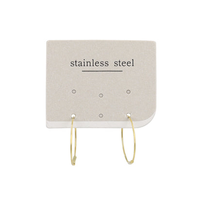 ピアス ステンレス 1.8cm シームレスリング フープピアス