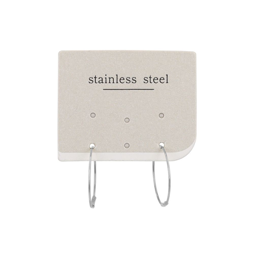 ピアス ステンレス 1.8cm シームレスリング フープピアス