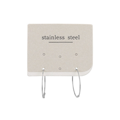 ピアス ステンレス 1.8cm シームレスリング フープピアス