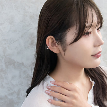 ボディピアス サーキュラーバーベル セプタム サージカルステンレス ネジ式 14G 16G 18G 【1個販売】