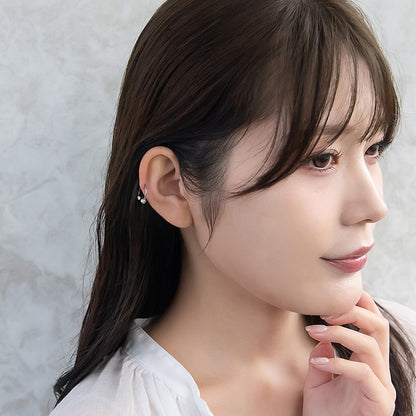 ボディピアス サーキュラーバーベル セプタム サージカルステンレス ネジ式 14G 16G 18G 【1個販売】