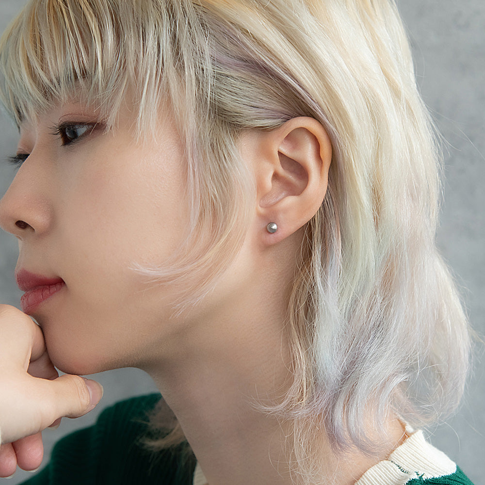 ボディピアス サージカルステンレス シルバー ネジ式 ストレート