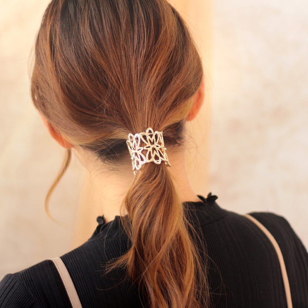 ヘアカフ フラワーレース メタル マグネット ヘアリエル – OSEWAYA