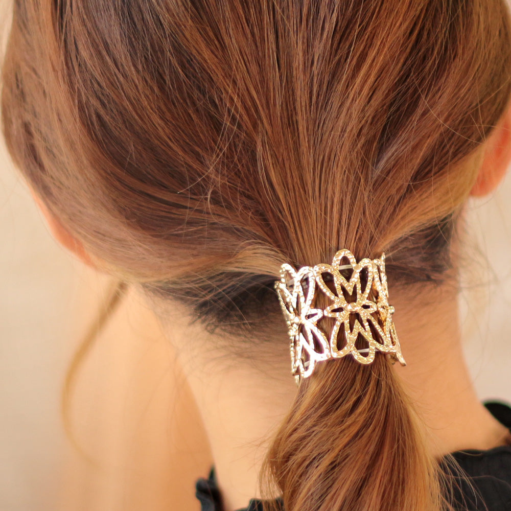 ヘアカフ フラワーレース メタル マグネット ヘアリエル – OSEWAYA