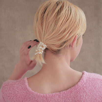 ヘアゴム パール ヘアポニー ブレスポニー