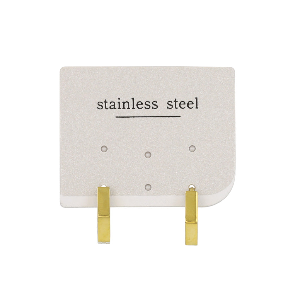 ピアス ヘキサゴン ステンレス フープピアス