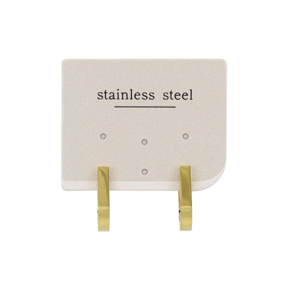 ピアス Uシェイプ ステンレス フープピアス