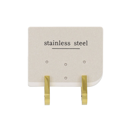 ピアス Uシェイプ ステンレス フープピアス