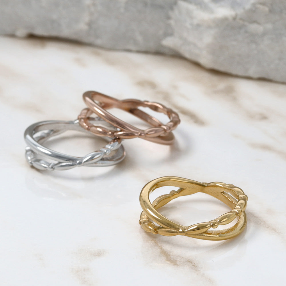 リング ステンレス メタル クロス 3号 5号 9号 11号 指輪