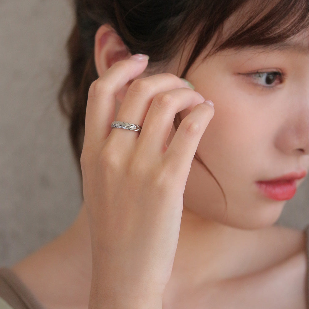 リング ステンレス リーフ風 9号 11号 13号 15号 指輪 – OSEWAYA