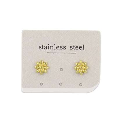 ピアス フラワー コンチョ ステンレスポスト スタッドピアス