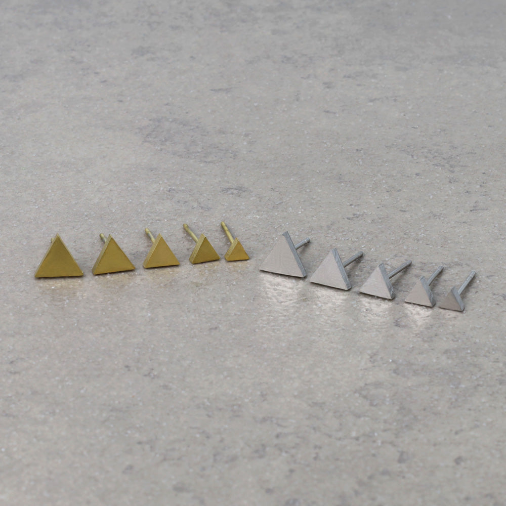 ピアス ステンレス トライアングル 5個セット ステンレスポスト スタッドピアス