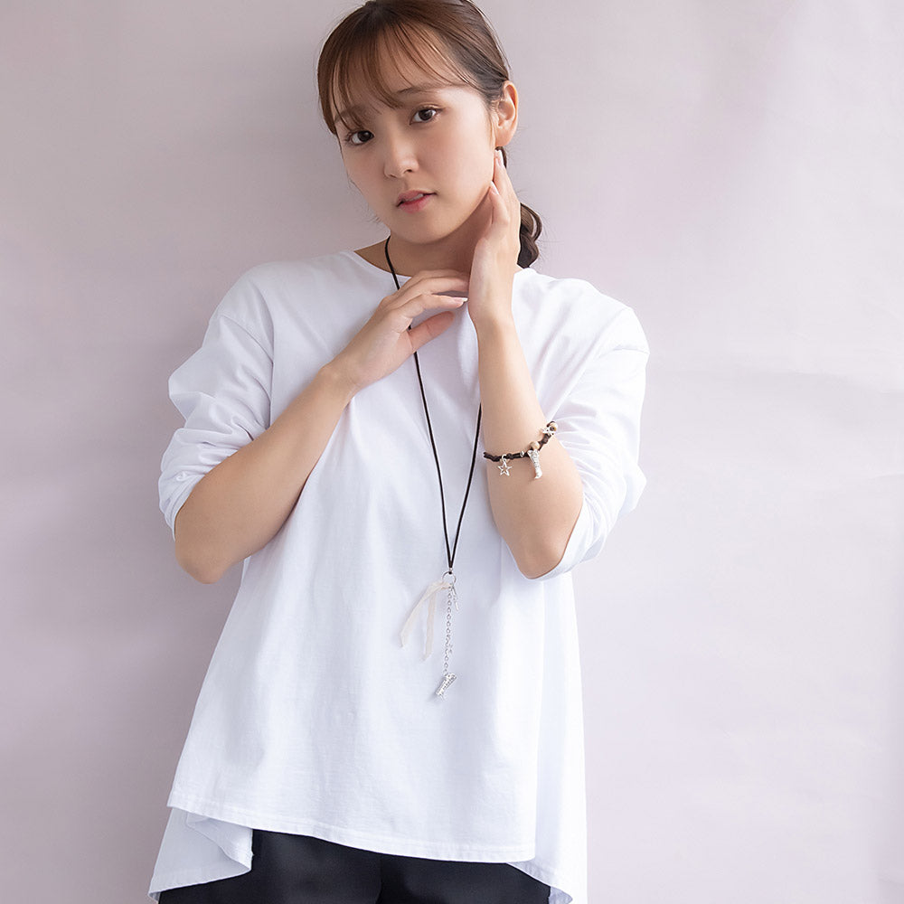 ブレスレット yura ウエスタンブーツ スター ステンレス ビーズ コード チェーンブレスレット