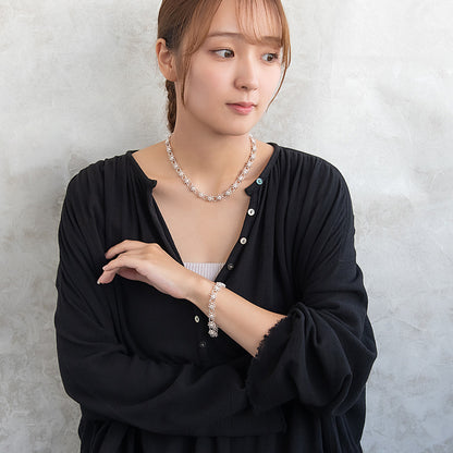 ブレスレット Awesome ニッケルフリー メタル サークル フラワー チェーンブレスレット