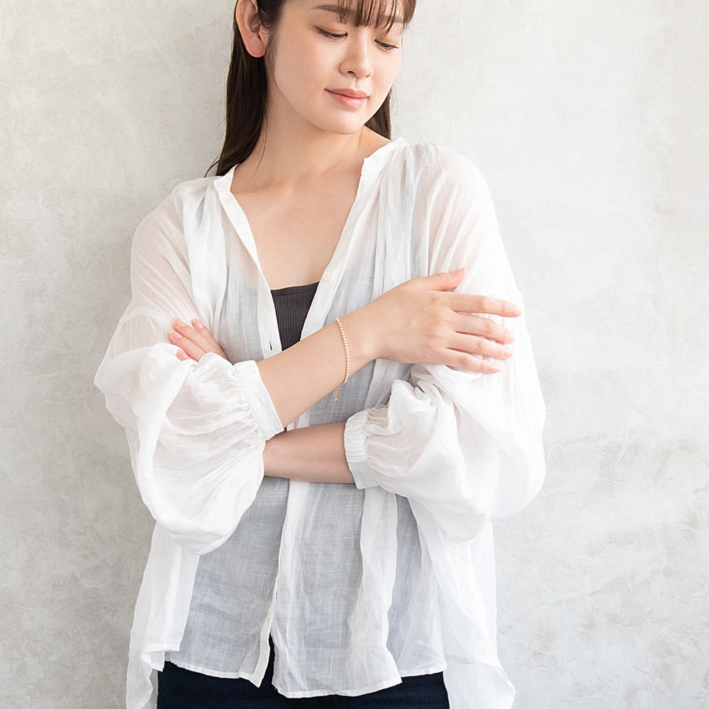 ブレスレット ニッケルフリー メタル ストーン 連爪 チェーン マグネットブレスレット