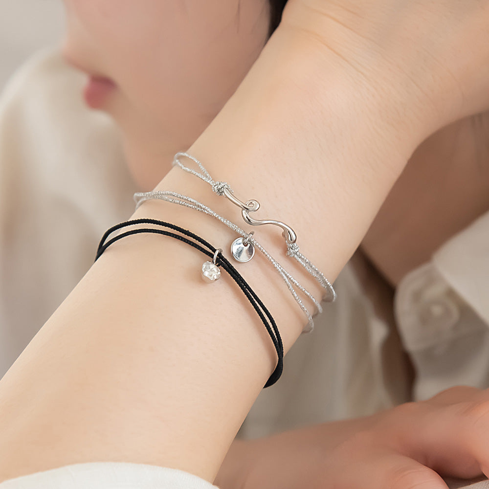 【28日24時までお値下げ】CARRE ブレスレット 楽天市場】CELINE セリーヌ Knot Double Bracelet ノット ダブル