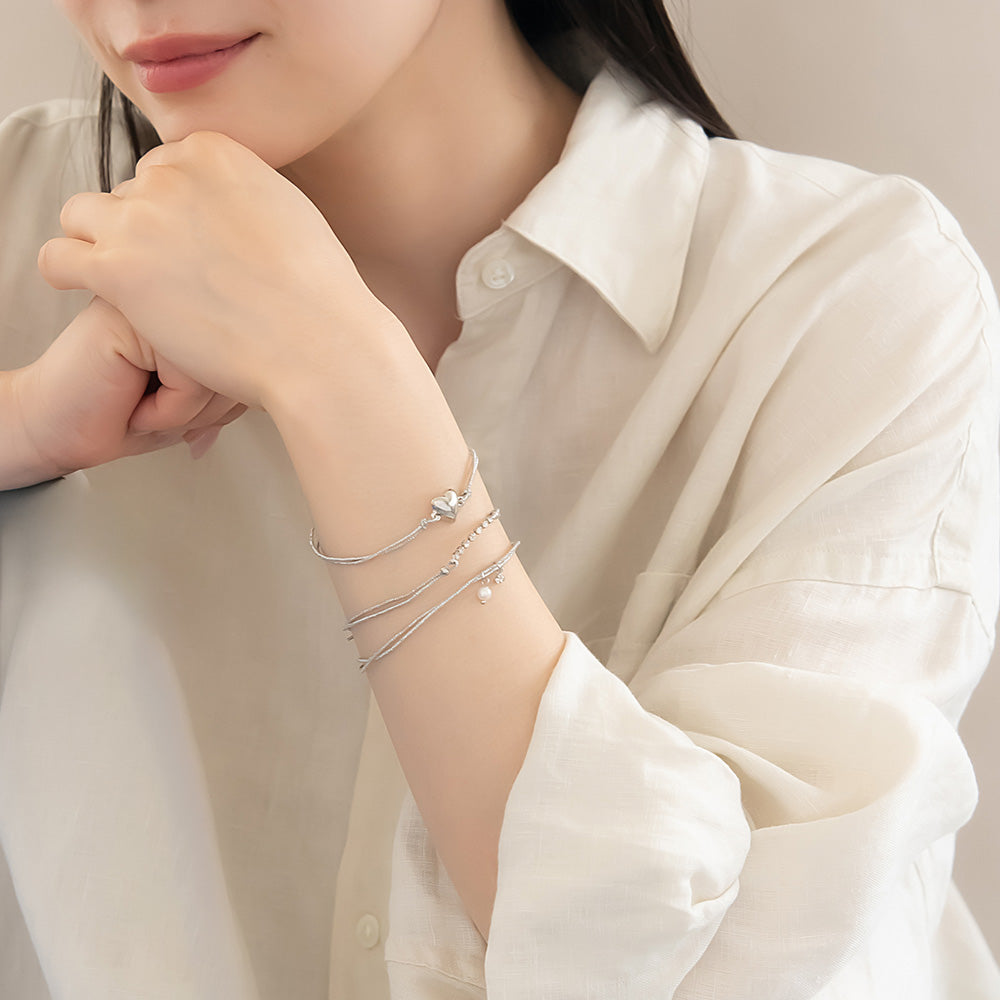 ブレスレット ANTI SHOCK 静電気軽減 ニッケルフリー メタル チェーン