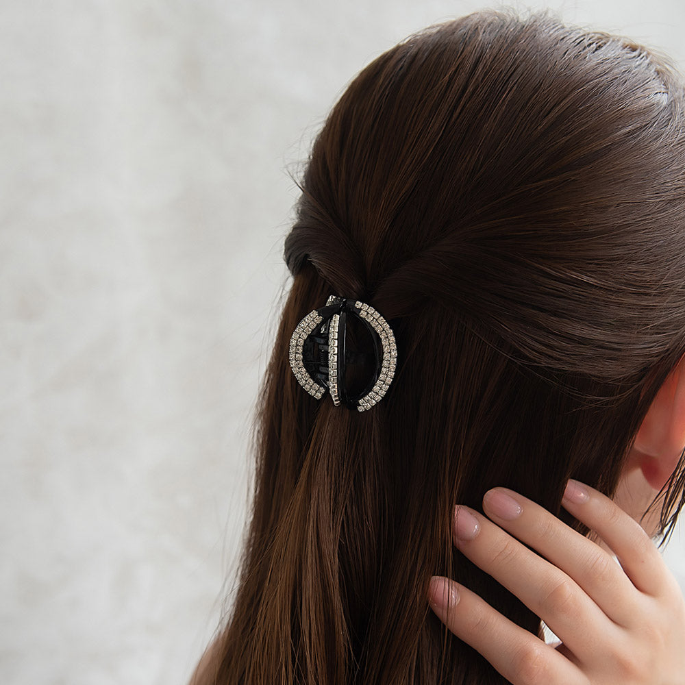 ヘアクリップ ラインストーン ミニ バンスクリップ – OSEWAYA