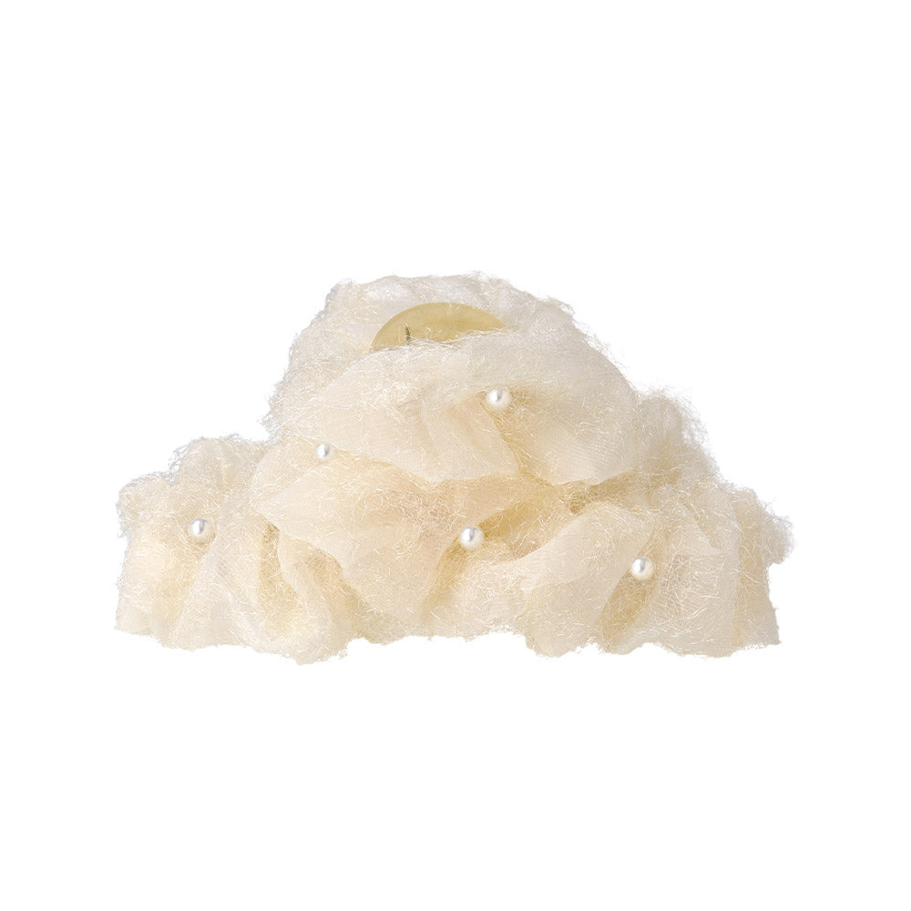 【パールフリルクリップ】ベビーヘアクリップ 70f63ea11990fc3bbe2f65af4ba82a