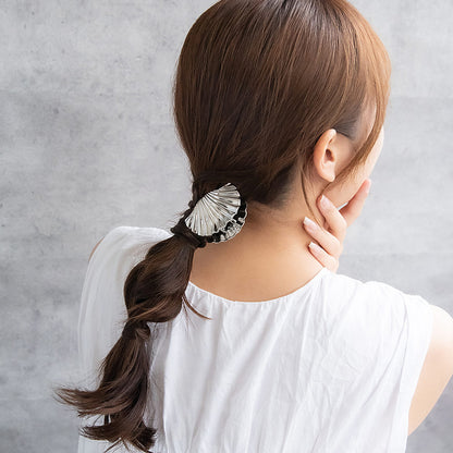 ヘアクリップ メタル シェル バンスクリップ