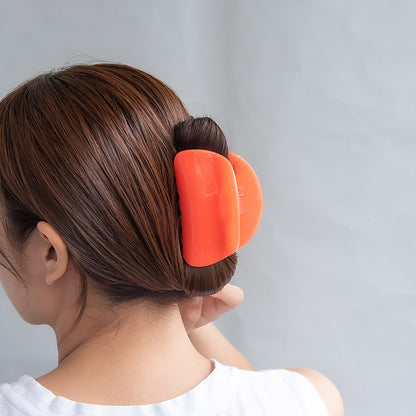 ヘアクリップ ハーフサークル カラー バンスクリップ
