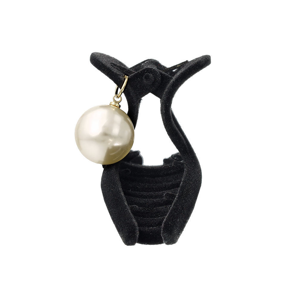 ヘアクリップ フロッキー ロール パール バンスクリップ – OSEWAYA