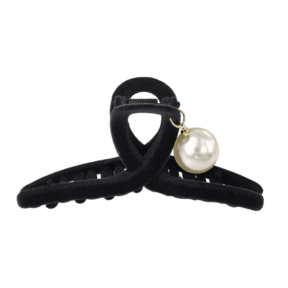 ヘアクリップ フロッキー ロール パール バンスクリップ – OSEWAYA