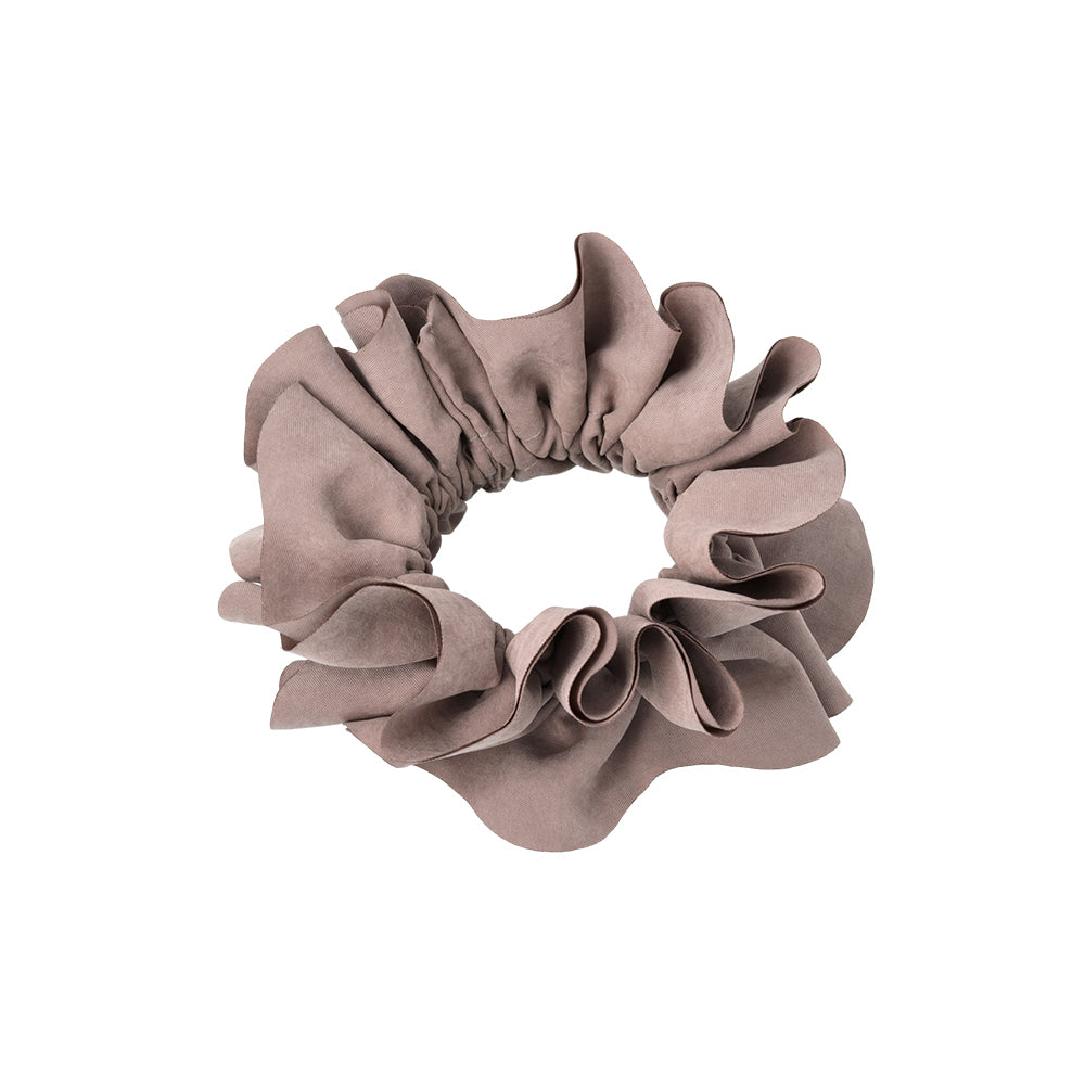 シュシュ フリル スエード風 くすみカラー – OSEWAYAオンラインストア