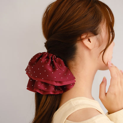 シュシュ slit chouchou ドット カラー ボリューム ビッグ