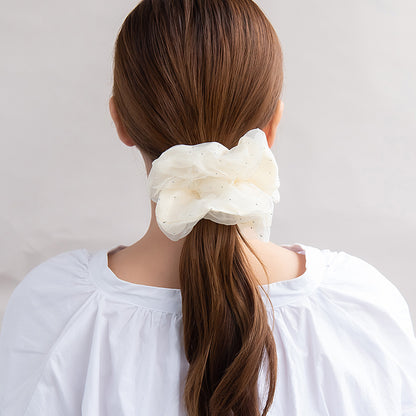 シュシュ シアー ドット ビッグ ボリューム