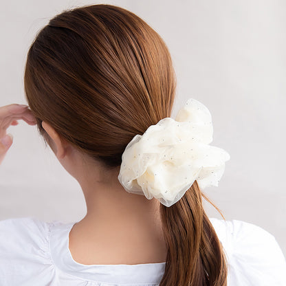 シュシュ シアー ドット ビッグ ボリューム