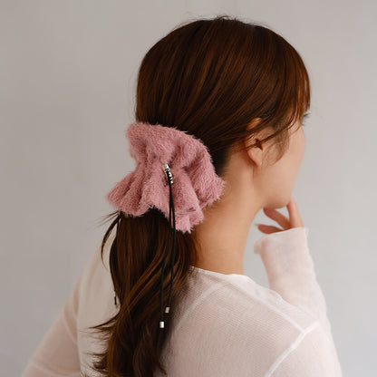 シュシュ ドロストシュシュ フェイクファー