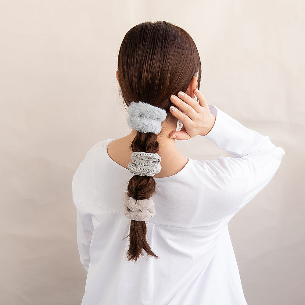 シュシュ ファー 毛糸 3個セット