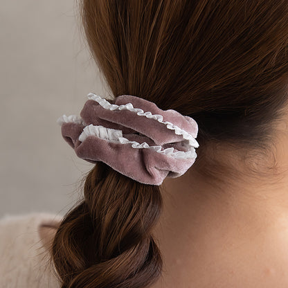 シュシュ ベロア 2個セット