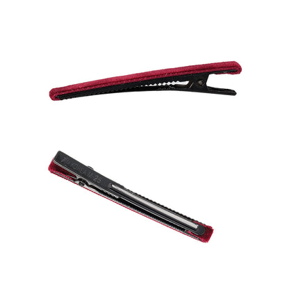 ヘアクリップ ベロア 3個セット
