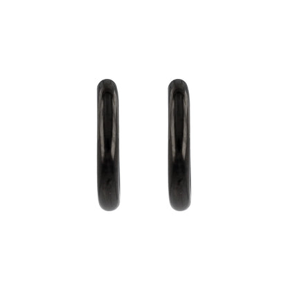 イヤリング ステンレス メタル 12mm フープタイプ パイプイヤリング