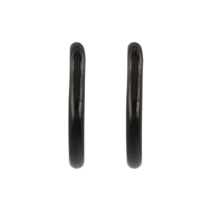 イヤリング ステンレス メタル 16mm フープタイプ パイプイヤリング