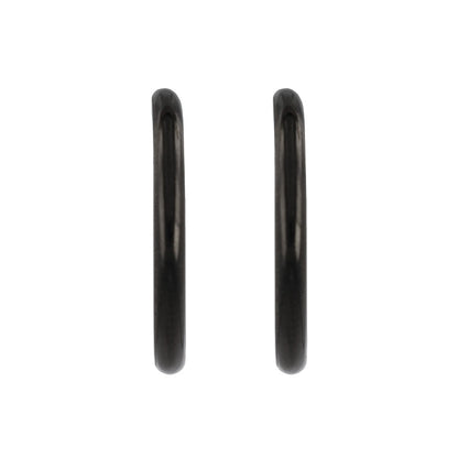 イヤリング ステンレス メタル 20mm フープタイプ パイプイヤリング