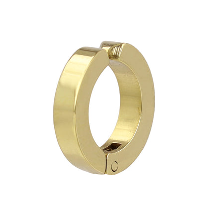 イヤリング ステンレス ローマ数字 フープイヤリング