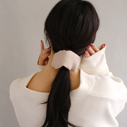 ヘアカフ ボリューム シュシュ風 クラップカフ ヘアポニー ポニーフック