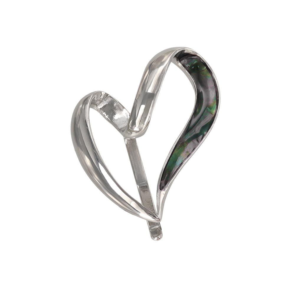 ヘアカフ メタル シェル ライン ハート